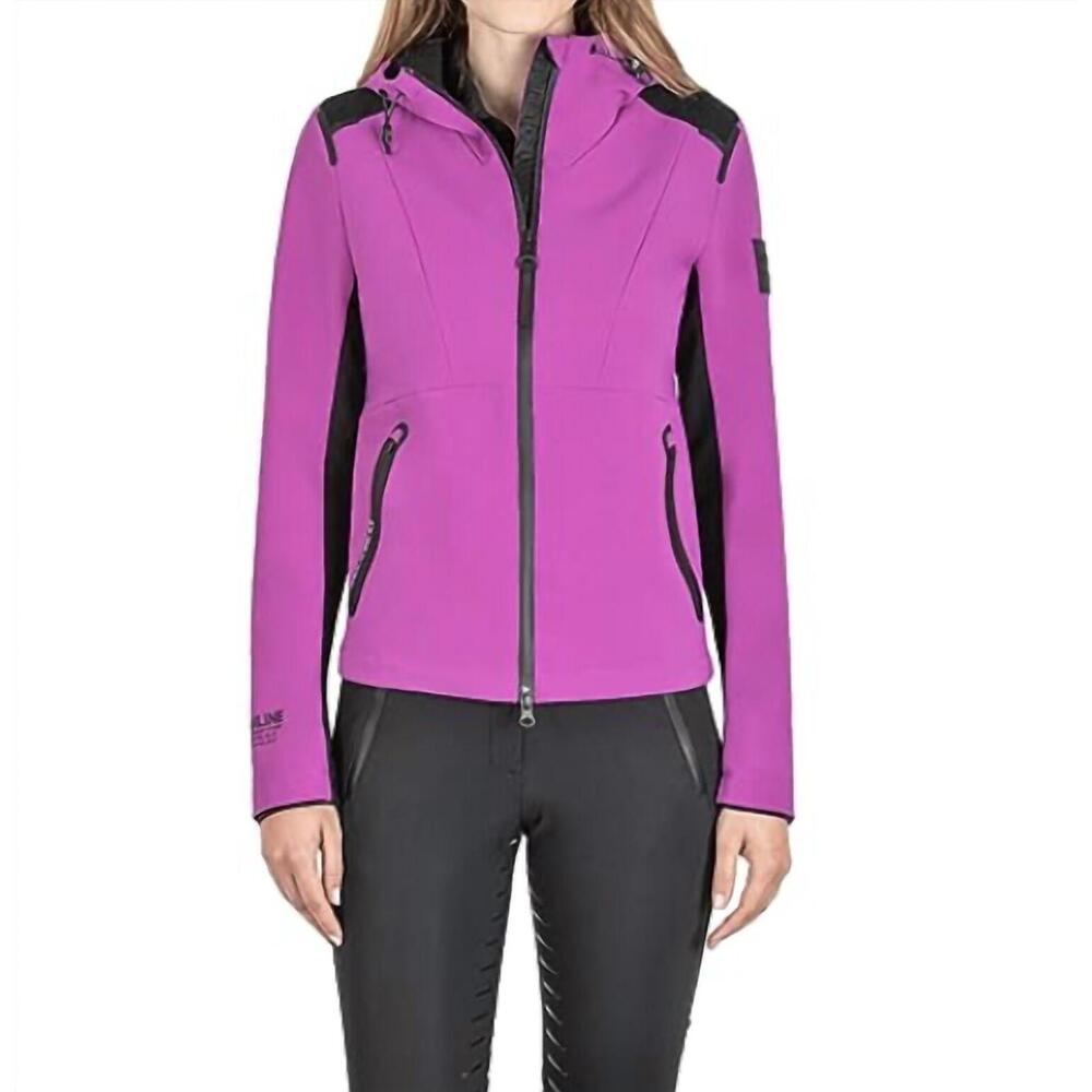 NEW EQUILINE charnettec jacket in violet
